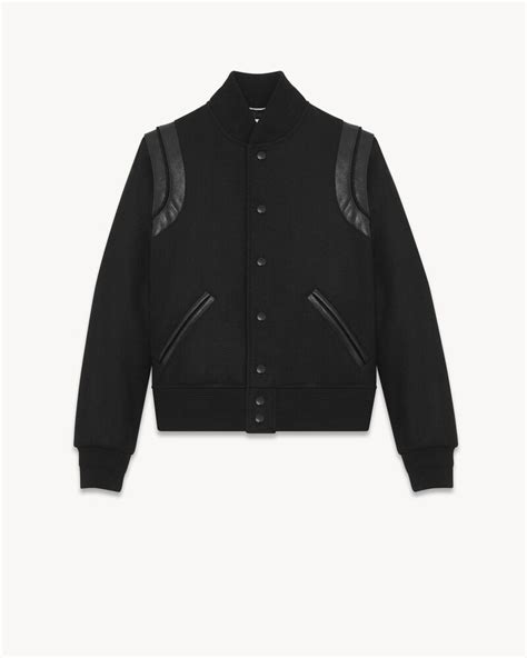 teddy ysl replica red|Saint Laurent Teddy Jacket in Wool .